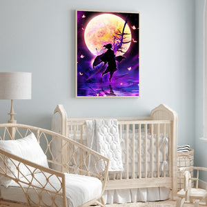 Demon Slayer 30*40CM(Canvas) Full Round Drill Diamond Painting