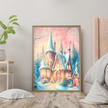 Load image into Gallery viewer, Snow Castle 30*40CM(Canvas) Full Round Drill Diamond Painting
