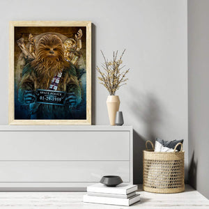 Horror Wanted 40*50CM(Canvas) Full Round Drill Diamond Painting