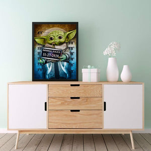 Horror Wanted 40*50CM(Canvas) Full Round Drill Diamond Painting
