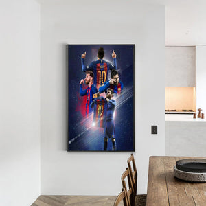 Football Player Messi 40*60CM(Canvas) Full Round Drill Diamond Painting