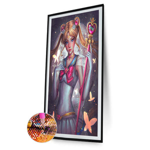 Sailor Moon 40*60CM(Canvas) Full Round Drill Diamond Painting