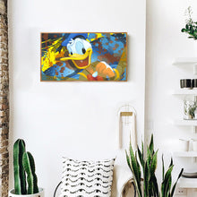 Load image into Gallery viewer, Donald Duck 50*30CM(Canvas) Full Round Drill Diamond Painting
