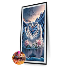 Load image into Gallery viewer, Elegant Swan Lake 40*60CM(Canvas) Full Round Drill Diamond Painting

