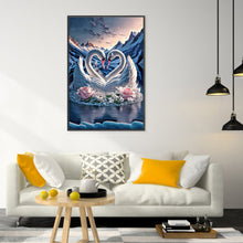Load image into Gallery viewer, Elegant Swan Lake 40*60CM(Canvas) Full Round Drill Diamond Painting
