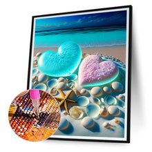 Load image into Gallery viewer, Rainbow Stone On The Beach 30*40CM(Canvas) Full Round Drill Diamond Painting
