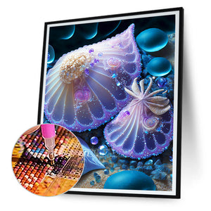 Undersea Shells 30*40CM(Canvas) Full Round Drill Diamond Painting
