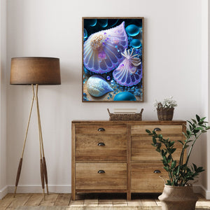 Undersea Shells 30*40CM(Canvas) Full Round Drill Diamond Painting