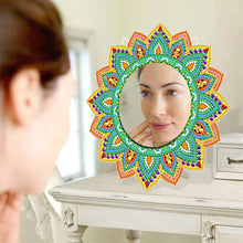 Load image into Gallery viewer, DIY Compact Mirror Paint by Number Kits Hanging Flower Home Decor (PFL301)
