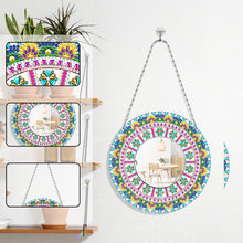 Load image into Gallery viewer, DIY Compact Mirror Paint by Number Kits Hanging Flower Home Decor (PFL306)
