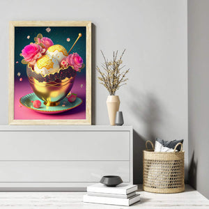 Dreamlike Desserts 30*40CM(Canvas) Full Round Drill Diamond Painting