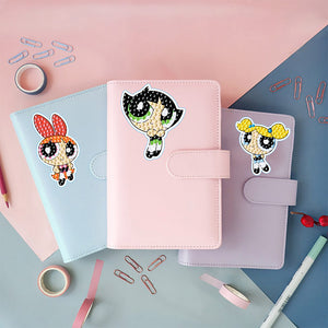 16PCS DIY Gem Sticker Diamonds Painting Stickers Kit for Kids Adult (Woman)