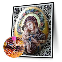 Load image into Gallery viewer, Virgin Mary 30*40CM(Canvas) Full Round Drill Diamond Painting
