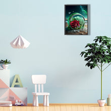 Load image into Gallery viewer, Rose Ring 30*40CM(Canvas) Full Round Drill Diamond Painting

