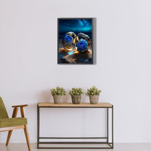 Load image into Gallery viewer, Rose Ring 30*40CM(Canvas) Full Round Drill Diamond Painting
