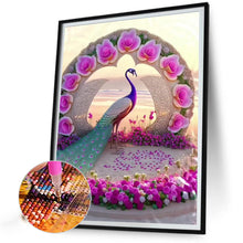 Load image into Gallery viewer, Gorgeous Peacock 30*40CM(Canvas) Full Round Drill Diamond Painting
