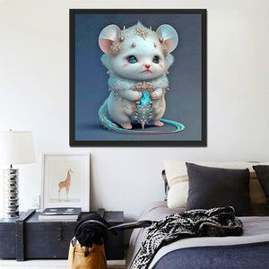 Zodiac Rat 30*30CM(Canvas) Full Square Drill Diamond Painting