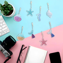 Load image into Gallery viewer, Acrylic Diamond Art Keychains Handmade DIY Craft Hanging Ornament (AA1224)
