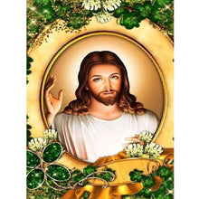 Load image into Gallery viewer, Jesus 30*40CM(Canvas) Full Round Drill Diamond Painting
