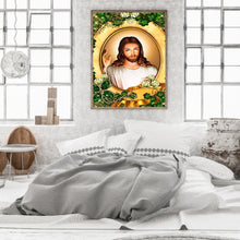 Load image into Gallery viewer, Jesus 30*40CM(Canvas) Full Round Drill Diamond Painting
