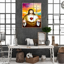 Load image into Gallery viewer, Jesus 30*40CM(Canvas) Full Round Drill Diamond Painting
