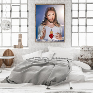 Jesus 30*40CM(Canvas) Full Round Drill Diamond Painting