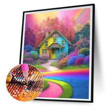 Load image into Gallery viewer, Rainbow House 40*50CM(Canvas) Full Round Drill Diamond Painting

