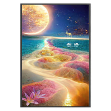 Load image into Gallery viewer, Huancan - Dream Beach - 42*60CM 11CT 3 Stamped Cross Stitch
