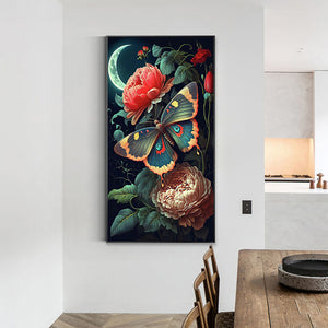 Garden Ladybug 40*70CM(Canvas) Full Round Drill Diamond Painting