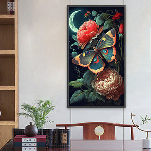 Garden Ladybug 40*70CM(Canvas) Full Round Drill Diamond Painting
