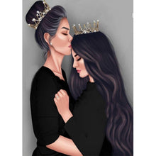 Load image into Gallery viewer, Mother And Daughter For Mother&#39;S Day 30*40CM(Canvas) Full Round Drill Diamond Painting
