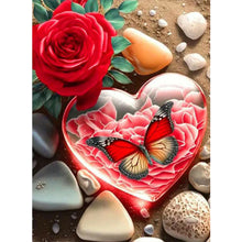 Load image into Gallery viewer, Butterfly 30*40CM(Canvas) Full Round Drill Diamond Painting
