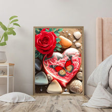Load image into Gallery viewer, Butterfly 30*40CM(Canvas) Full Round Drill Diamond Painting
