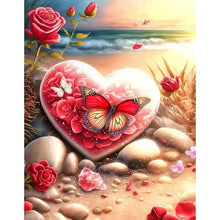 Load image into Gallery viewer, Butterfly 30*40CM(Canvas) Full Round Drill Diamond Painting
