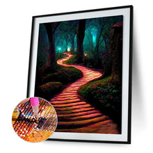 Load image into Gallery viewer, Path In The Woods 30*40CM(Canvas) Full Round Drill Diamond Painting
