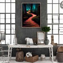 Load image into Gallery viewer, Path In The Woods 30*40CM(Canvas) Full Round Drill Diamond Painting
