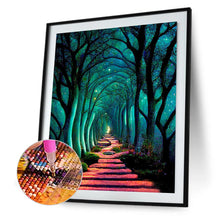 Load image into Gallery viewer, Path In The Woods 30*40CM(Canvas) Full Round Drill Diamond Painting
