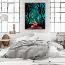 Load image into Gallery viewer, Path In The Woods 30*40CM(Canvas) Full Round Drill Diamond Painting
