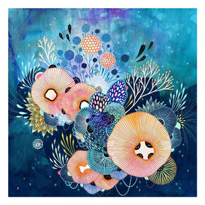 Ocean Weeds 35*35CM(Canvas) Full Round Drill Diamond Painting