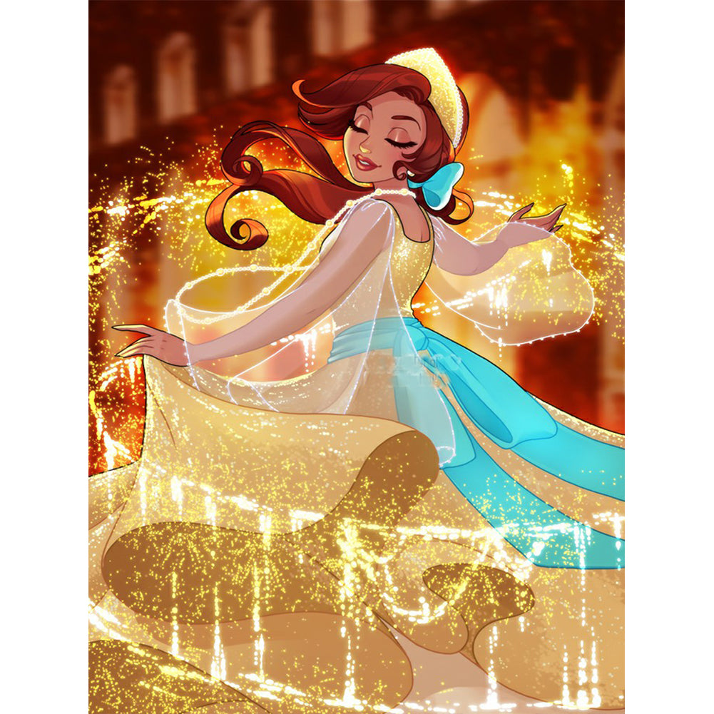 Princess Anna 30*40CM(Canvas) Full Round Drill Diamond Painting