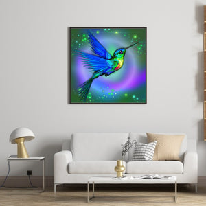 Hummingbird 35*35CM(Canvas) Full Round Drill Diamond Painting