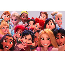 Load image into Gallery viewer, Disney Princess Photo 70*40CM(Canvas) Full Round Drill Diamond Painting

