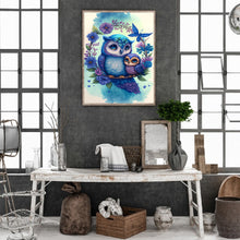 Load image into Gallery viewer, Owl 30*40CM(Canvas) Full Round Drill Diamond Painting
