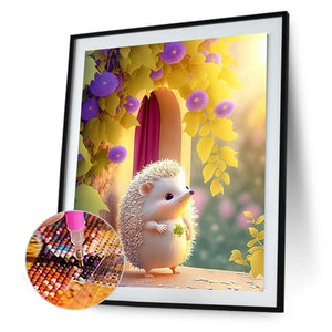 Hedgehog 30*40CM(Canvas) Full Round Drill Diamond Painting