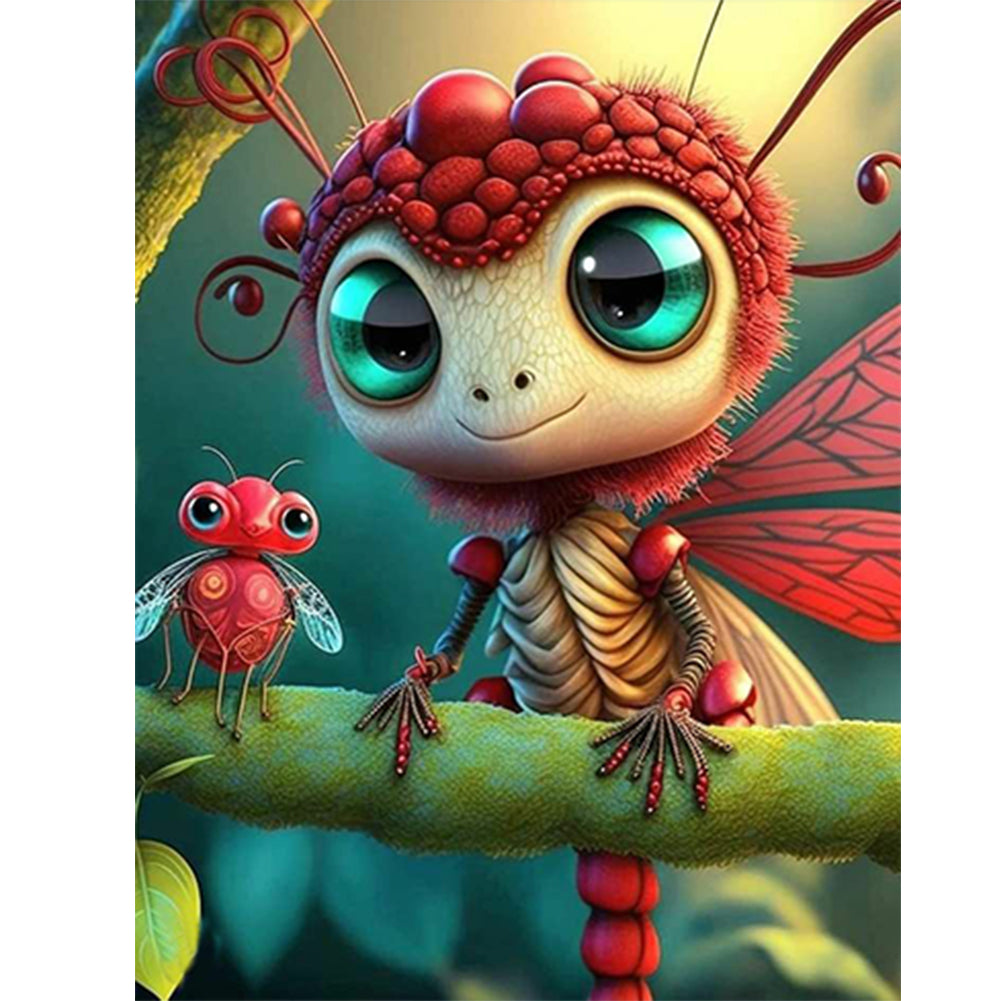 Ant 30*40CM(Canvas) Full Round Drill Diamond Painting