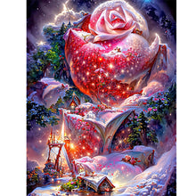 Load image into Gallery viewer, Red Rose Fantasy 30*40CM(Canvas) Full Round Drill Diamond Painting
