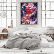 Load image into Gallery viewer, Red Rose Fantasy 30*40CM(Canvas) Full Round Drill Diamond Painting
