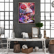 Load image into Gallery viewer, Red Rose Fantasy 30*40CM(Canvas) Full Round Drill Diamond Painting
