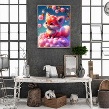 Load image into Gallery viewer, Pink Fox Fantasy 30*40CM(Canvas) Full Round Drill Diamond Painting
