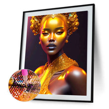 Load image into Gallery viewer, Colorful Indian Woman 30*40CM(Canvas) Full Round Drill Diamond Painting
